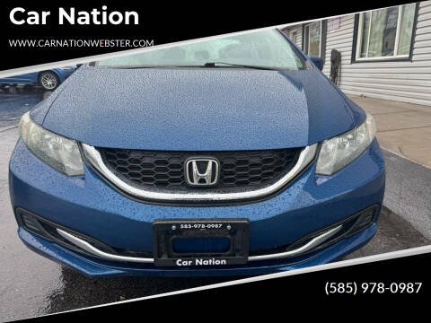 2014 Honda Civic for sale at Car Nation in Webster NY