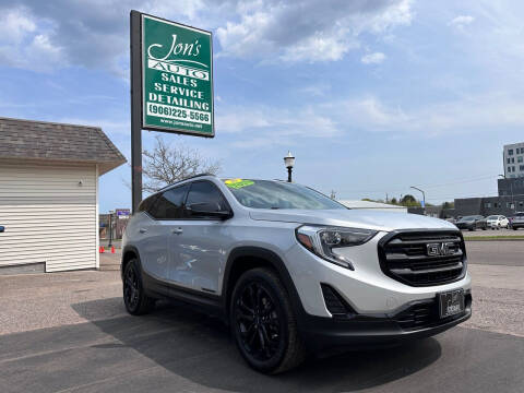 2020 GMC Terrain for sale at Jon's Auto in Marquette MI