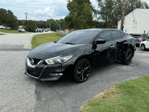 2017 Nissan Maxima for sale at ALL AUTOS in Greer SC