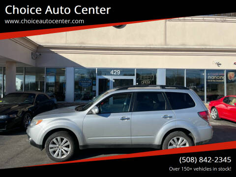 2011 Subaru Forester for sale at Choice Auto Center in Shrewsbury MA