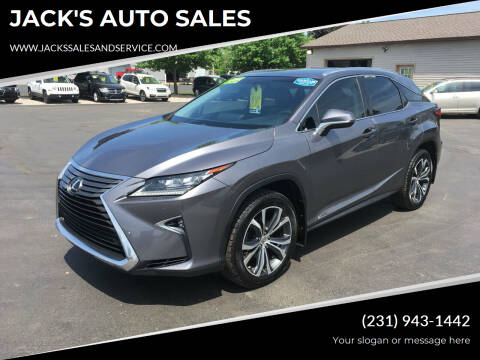 2016 Lexus RX 350 for sale at JACK'S AUTO SALES in Traverse City MI
