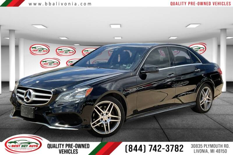 2014 Mercedes-Benz E-Class for sale at Best Bet Auto in Livonia MI