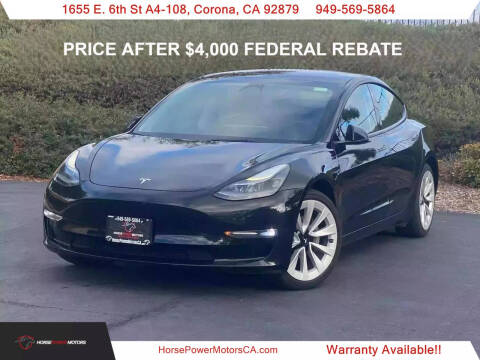 2022 Tesla Model 3 for sale at HorsePower Motors in Norco CA