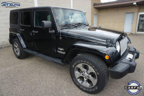 2017 Jeep Wrangler Unlimited for sale at JET Auto Group in Cambridge OH