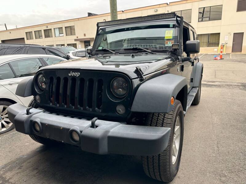 2017 Jeep Wrangler Unlimited for sale at JerseyMotorsInc.com in Hasbrouck Heights NJ