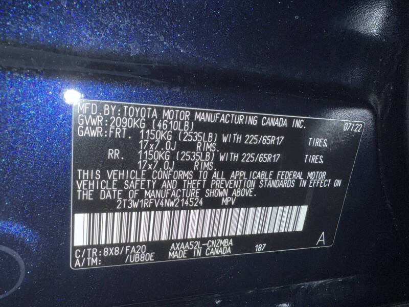 2022 Toyota RAV4 XLE