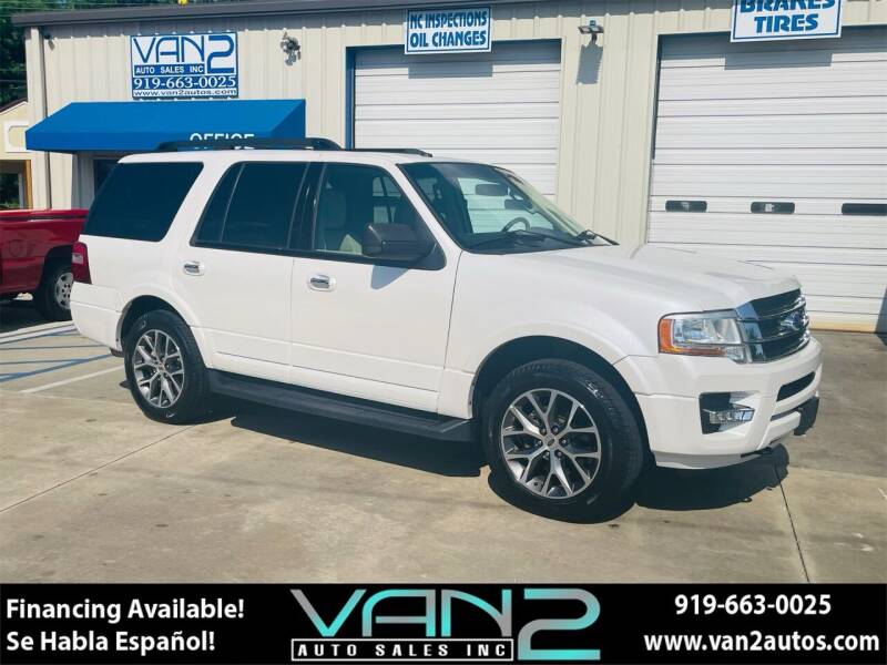 2017 Ford Expedition for sale at Van 2 Auto Sales Inc in Siler City NC