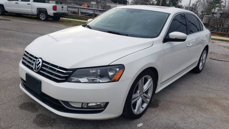 2013 Volkswagen Passat for sale at TEXAS PREOWNED MOTORS in Rosenberg TX