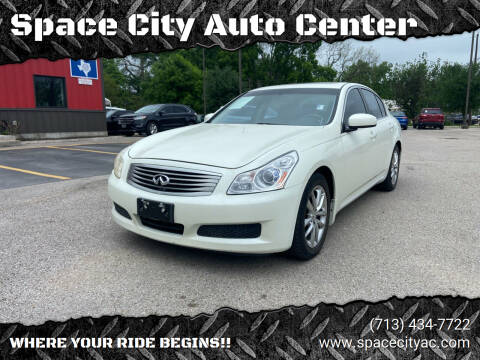 2008 Infiniti G35 for sale at Space City Auto Center in Houston TX
