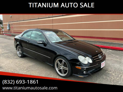 2009 Mercedes-Benz CLK for sale at TITANIUM AUTO SALE in Houston TX