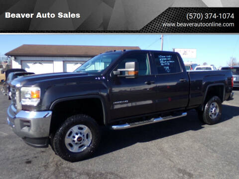 2016 GMC Sierra 2500HD for sale at Beaver Auto Sales in Selinsgrove PA