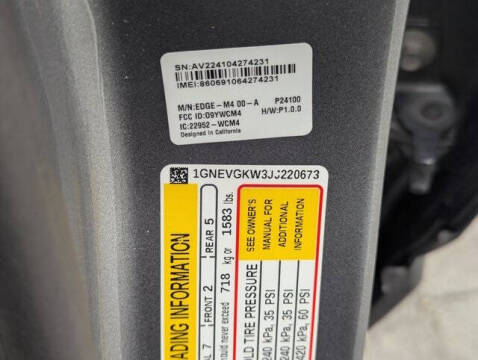 2018 Chevrolet Traverse LT Cloth