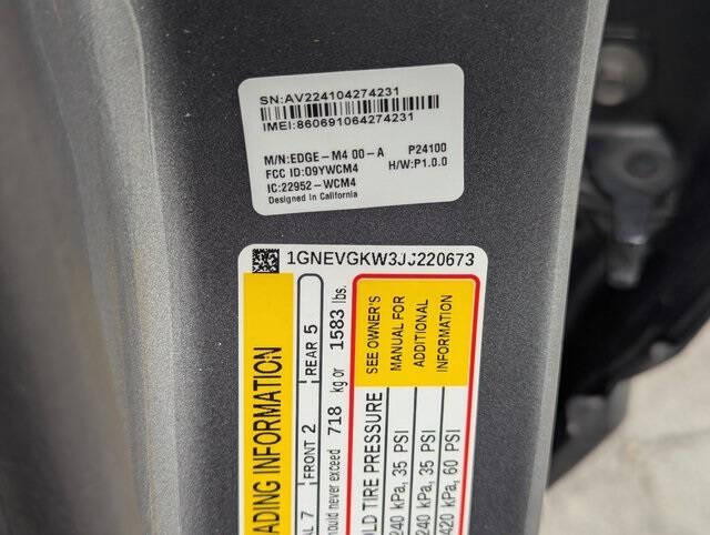 2018 Chevrolet Traverse LT Cloth