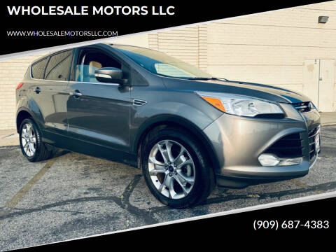 2013 Ford Escape for sale at WHOLESALE MOTORS LLC in Riverside CA