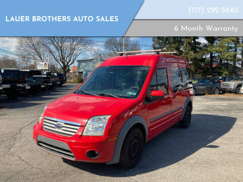 2012 Ford Transit Connect for sale at LAUER BROTHERS AUTO SALES in Dover PA