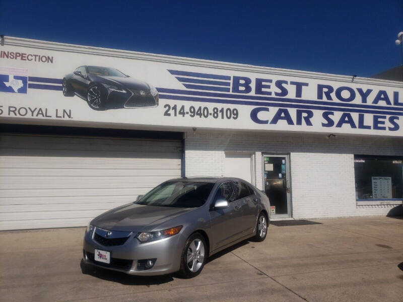 2010 Acura TSX for sale at Best Royal Car Sales in Dallas TX