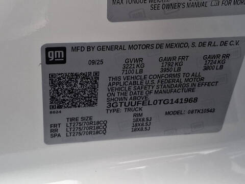 2026 GMC Sierra 1500 AT4X