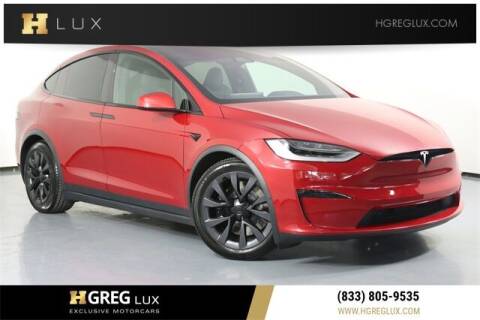 2022 Tesla Model X for sale at HGREG LUX EXCLUSIVE MOTORCARS in Pompano Beach FL