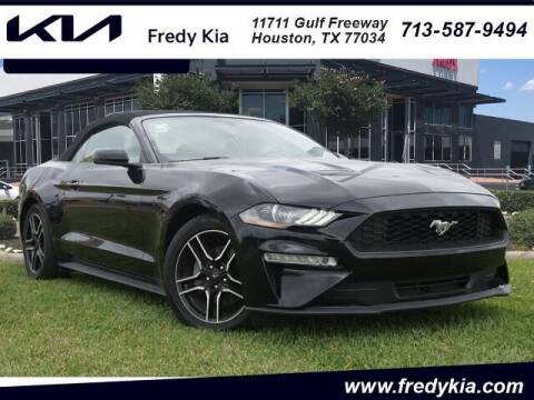 2020 Ford Mustang for sale at FREDY KIA USED CARS in Houston TX