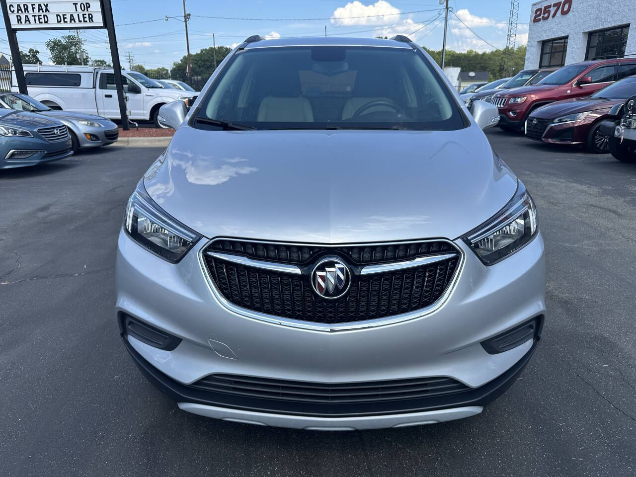 Silver 2018 Buick Encore Preferred Preferred 4dr Crossover 2