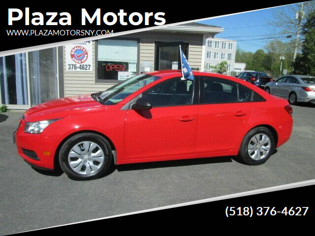 2014 Chevrolet Cruze for sale at Plaza Motors in Rensselaer NY