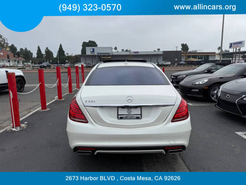 2015 Mercedes-Benz S-Class S 550