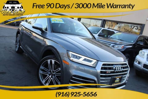 2018 Audi SQ5 for sale at West Coast Auto Sales Center in Sacramento CA