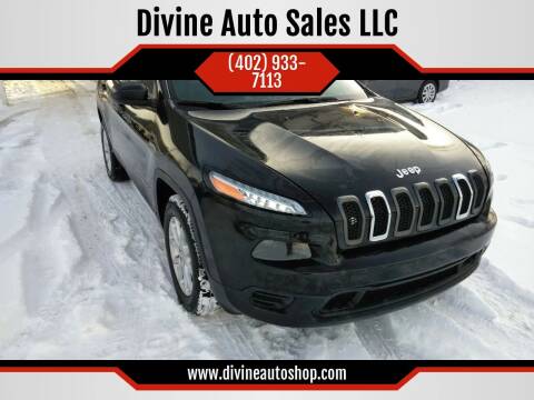 2014 Jeep Cherokee for sale at Divine Auto Sales LLC in Omaha NE