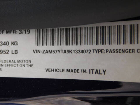 2019 Maserati Ghibli SQ4