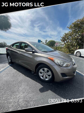 2011 Hyundai Elantra for sale at JG MOTORS LLC in Miami FL