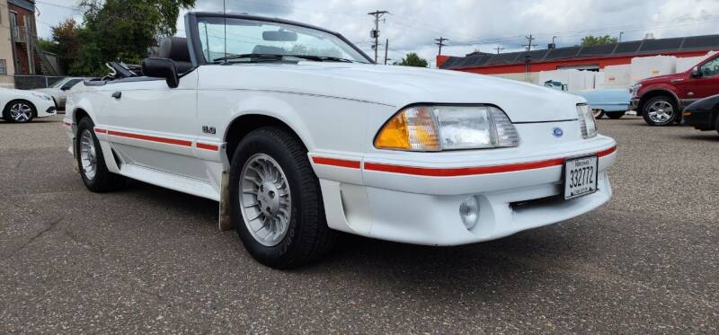 1989 Ford Mustang for sale at Midwest Classic Car in Belle Plaine MN