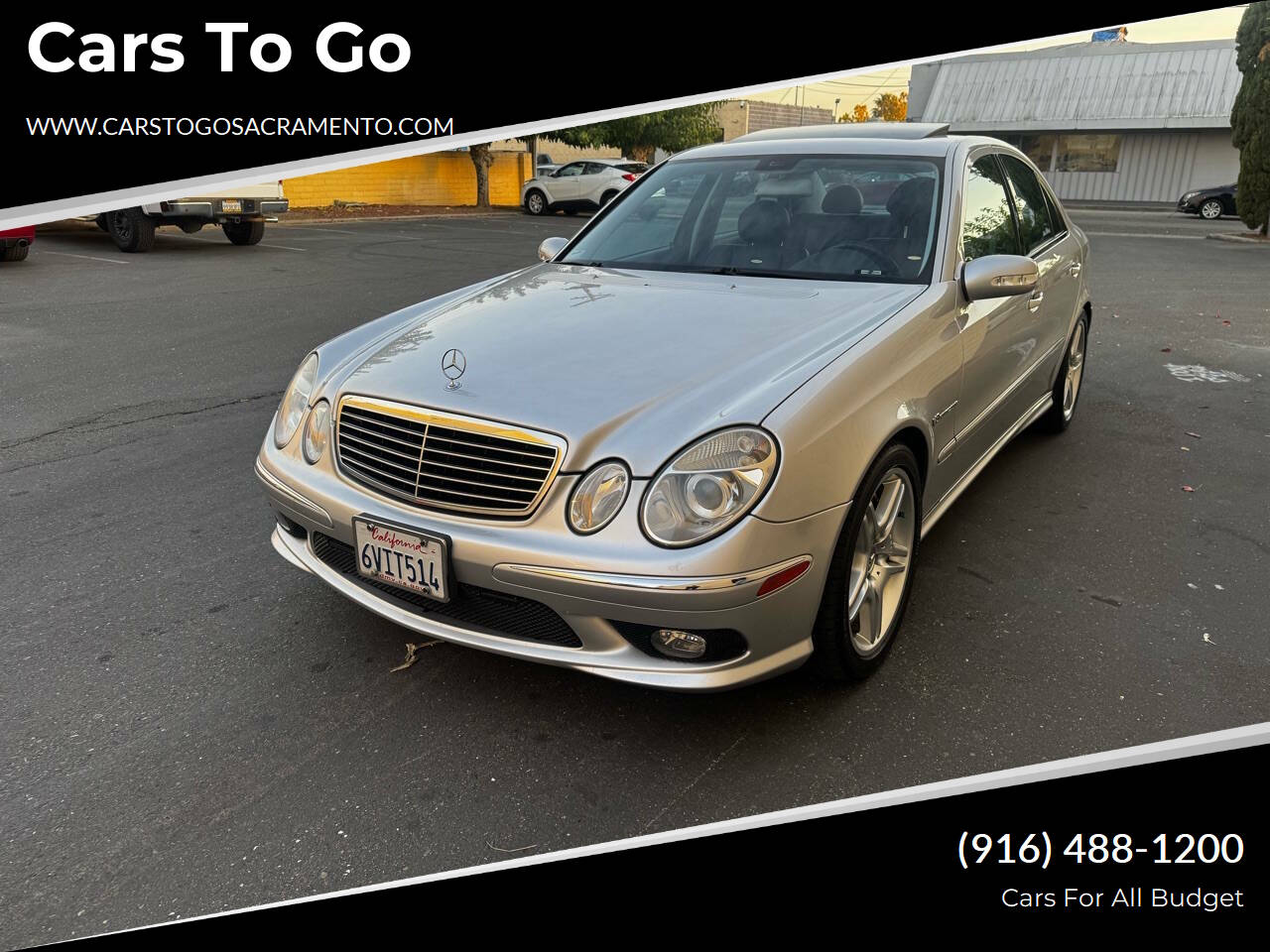 2005 Mercedes-Benz E-Class for sale at Cars To Go in Sacramento, CA