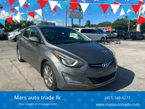 2014 Hyundai Elantra for sale at Mars Auto Trade LLC in Orlando FL