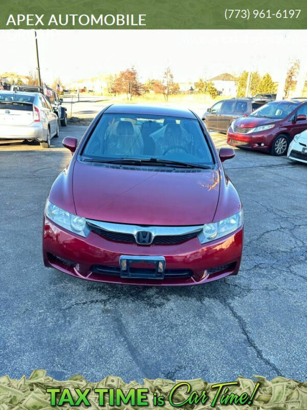 2009 Honda Civic for sale at APEX AUTOMOBILE GROUP in Roselle IL