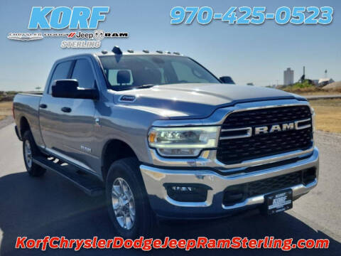 2022 RAM 2500 for sale at Tony Peckham @ Korf Motors in Sterling CO