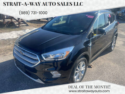 2019 Ford Escape for sale at Strait-A-Way Auto Sales LLC in Gaylord MI