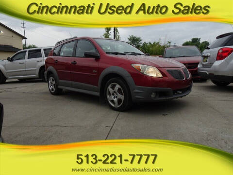 2005 Pontiac Vibe for sale at Cincinnati Used Auto Sales in Cincinnati OH