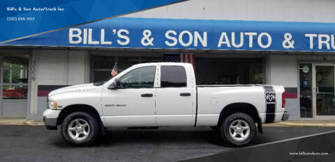 2004 Dodge Ram Pickup 1500 for sale at Bill's & Son Auto/Truck Inc in Ravenna OH
