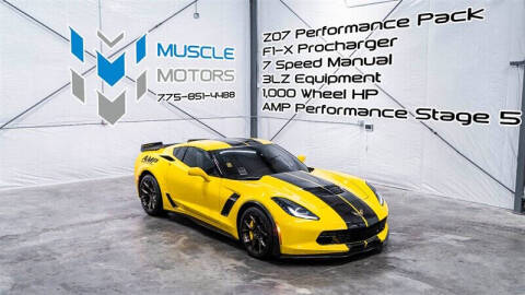 2015 Chevrolet Corvette for sale at MUSCLE MOTORS AUTO SALES INC in Reno NV