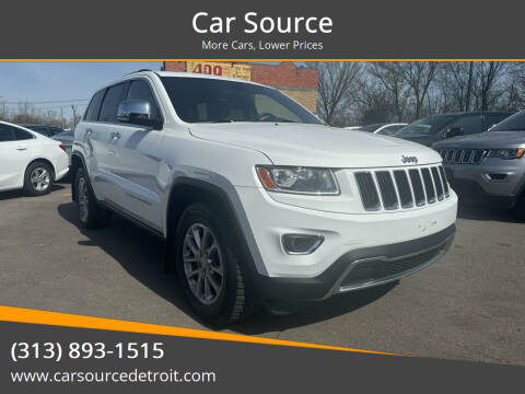 2014 Jeep Grand Cherokee for sale at Car Source in Detroit MI