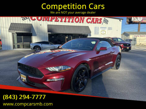 2018 Ford Mustang for sale at Competition Cars in Myrtle Beach SC