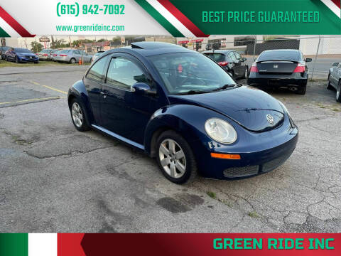 2007 Volkswagen New Beetle for sale at Green Ride LLC in Nashville TN
