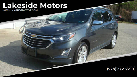 2018 Chevrolet Equinox for sale at Lakeside Motors in Haverhill MA