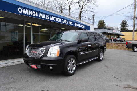 2013 GMC Yukon XL for sale at Owings Mills Motor Cars in Owings Mills MD