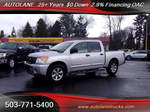 2013 Nissan Titan for sale at Auto Lane in Portland OR
