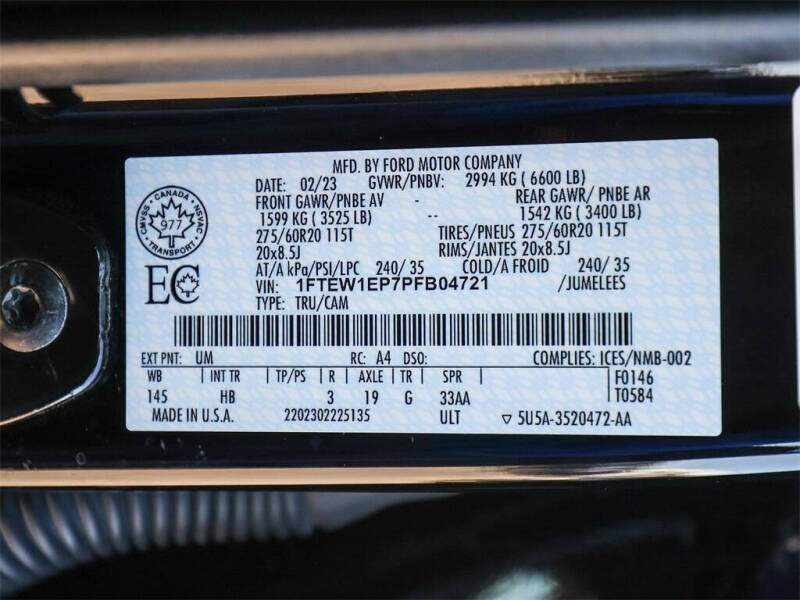 2023 Ford F-150 Lariat