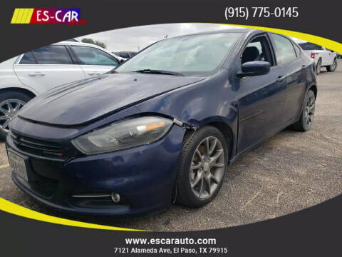 2014 Dodge Dart for sale at Escar Auto in El Paso TX