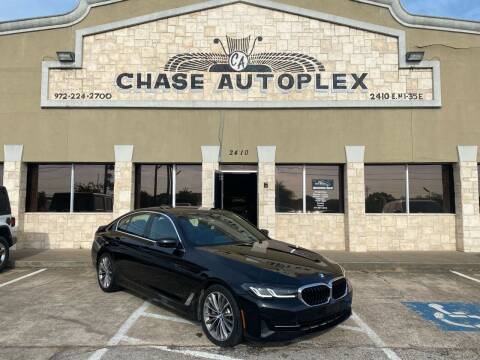 2021 BMW 5 Series for sale at CHASE AUTOPLEX in Lancaster TX
