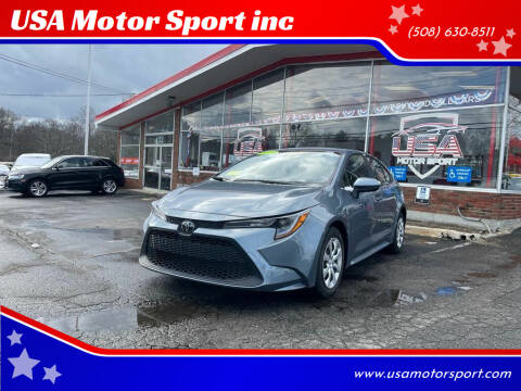 2021 Toyota Corolla for sale at USA Motor Sport inc in Marlborough MA