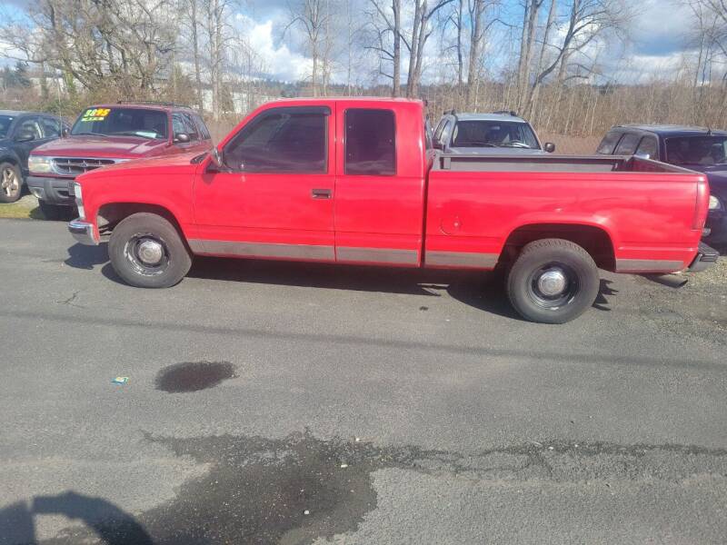 1994 Chevrolet C/K 1500 Series for sale at Bonney Lake Used Cars in Puyallup WA